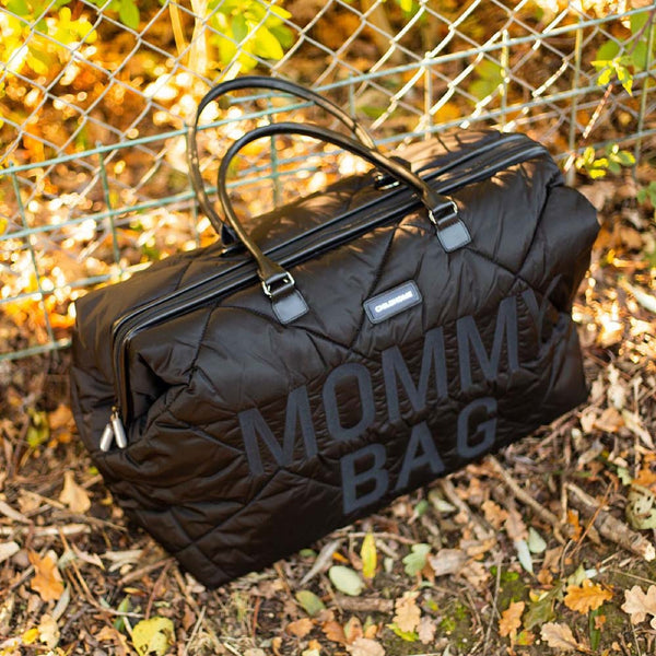 Caramel and Sun, Mommy Bag Big Puffered Black
