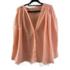 Isabelle <br/> Crepon Sleeveless Top <br/> Peach