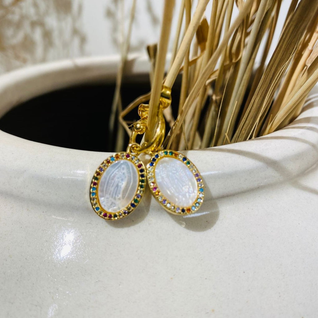 Mini Virgin Mother-of-Pearl <br/> Multi Hoop <br/> Earrings